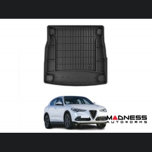 Alfa Romeo Stelvio Cargo Mat - w/ out Premium Sound - OMAC Premium